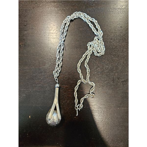 Long chain necklace
