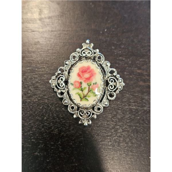 Homemade brooch