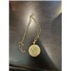 Image 1 : Locket with mirror on long chain