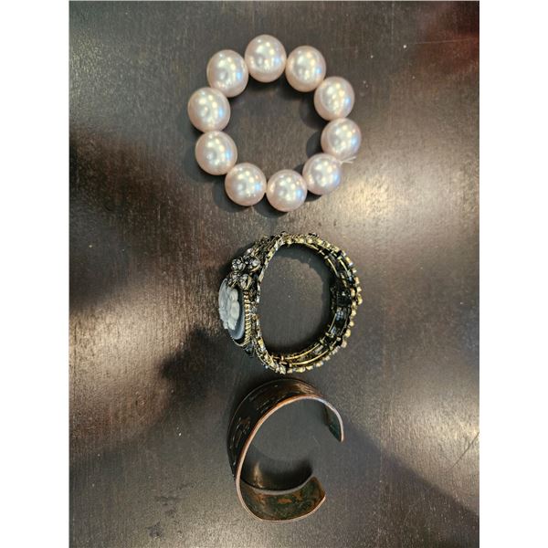 Assorted bracelets