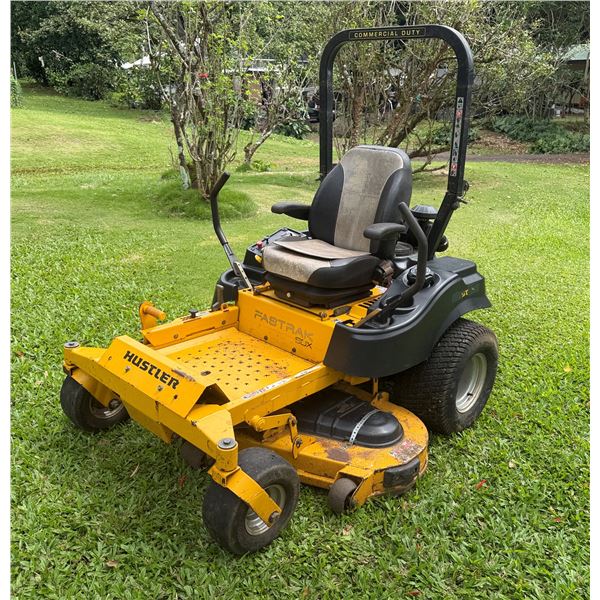 Hustler FasTrak Commercial Duty Botanical Lawn Mower (Starts & Runs See Video)