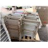 Image 8 : Qty Approx. 145 Folding White Chairs w/ Upholstered Seats