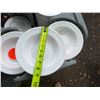 Image 12 : Qty 2 PCD12 & PCD9 Metro Rolling Dish Dollies w/ Multiple Fortessa 12" Plates & Royal Doulton Bowls