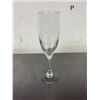 Image 2 : Qty Approx. 175 Champagne Flutes 8"H w/ Plastic Glass Racks
