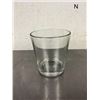 Image 2 : Qty Approx. 25 Rocks 2 Glasses 4"H w/ Plastic Glass Rack