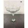 Image 2 : Qty Approx. 14 Margarita Glasses 6.5"H w/ Plastic Glass Rack