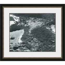"Deep Canyon Stream, 1966" Ansel Adams