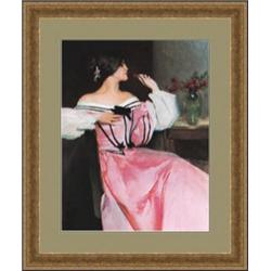 "Lady in a Pink Dress" John White Alexander