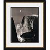 Image 1 : "Moon and Half Dome (embossed)"  Ansel Adams