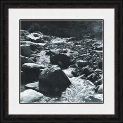 "Mountain Stream" Ansel Adams