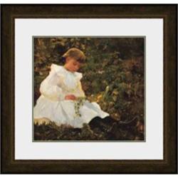 "Little Marion, Little Maid In White. 1889" douglas volk