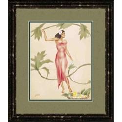 "Lady with Red Dress"  Gill 