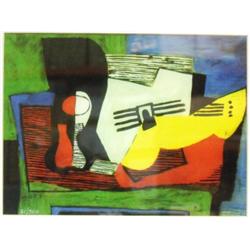 "Still Life w/Guitar" picasso
