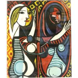 "Girl By Mirror" Picasso 