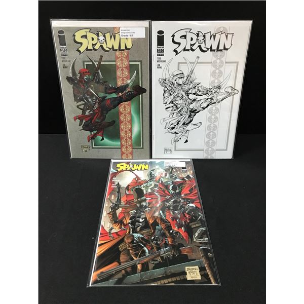 LOT OF 3 HIGH GRADE SPAWN COMICS - IMAGE