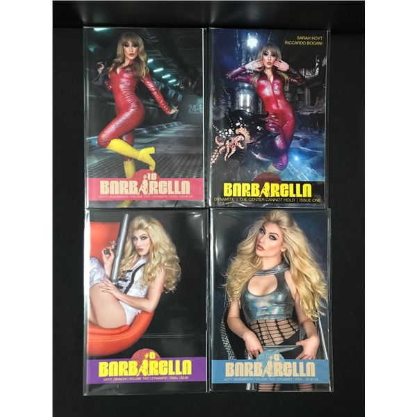 LOT OF 4 BARBARELLA COMICS - DYNAMITE