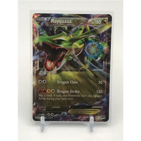 POKEMON TCG RAYQUAZA EX XY73 RARE HOLO PROMOTIONAL TRADING CARD