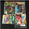 Image 1 : LOT OF 5 COMICS AND 3 GREEN LANTERN ACTIVITY BOOKS