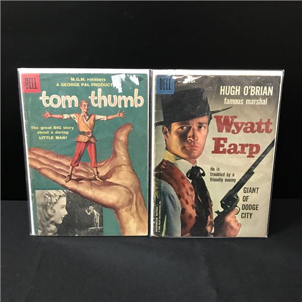LOT OF 2 DELL COMICS - INCLUDING WYATT EARP