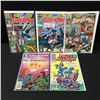 Image 1 : LOT OF 5 COMICS INCLUDING NFL SUPERPRO #1