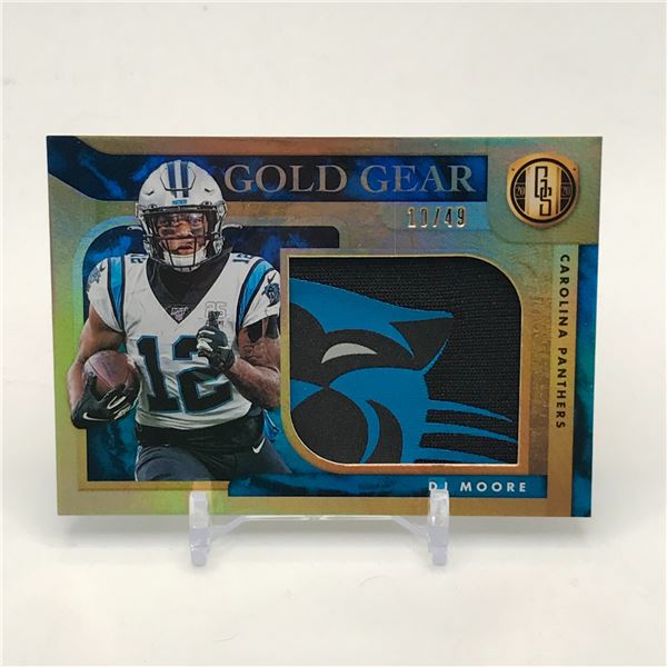 2020 PANINI GOLD STANDARD DJ MOORE ROOKIE PATCH CARD 10/49