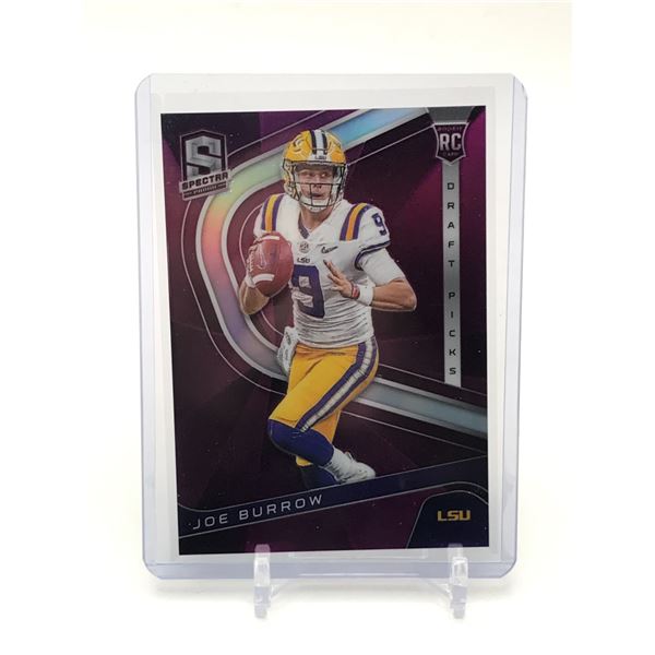 2020 PANINI DRAFT CHRONICLES PICKS SPECTRA JOE BURROW ROOKIE TRADING CARD