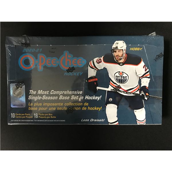 2020-21 UPPER DECK OPC SEALED HOCKEY HOBBY BOX