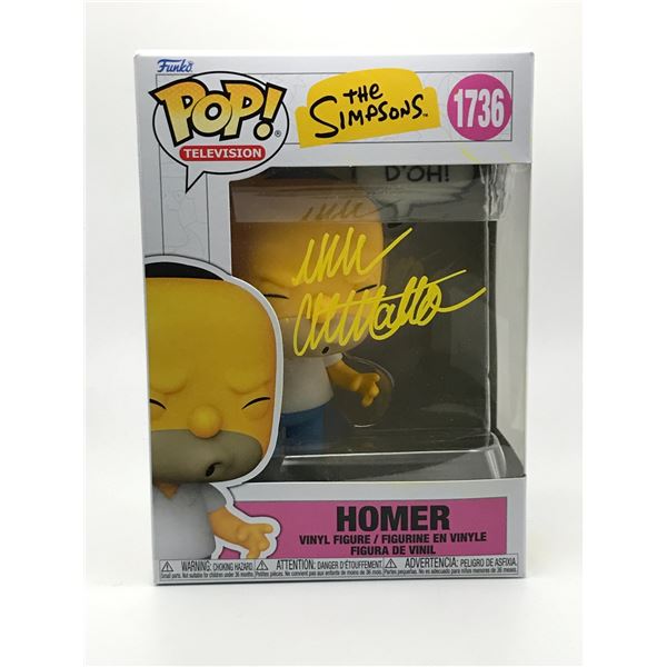 DAN CASTELLENATA SIGNED HOMER SIMPSON FUNKO POP - KB COA