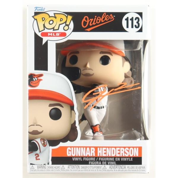 GUNNAR HENDERSON SIGNED FUNKO POP - BECKETT COA