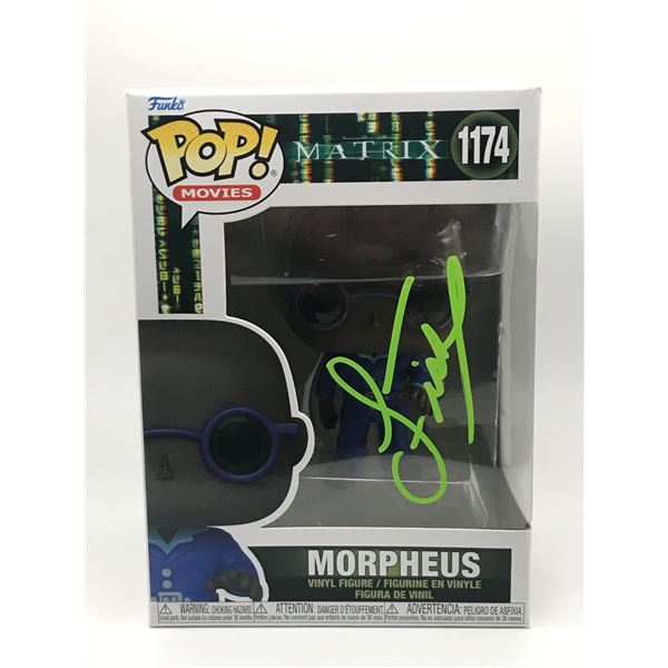 LAWRENCE FISHBURNE SIGNED MORPHEUS FUNKO POP - KB COA