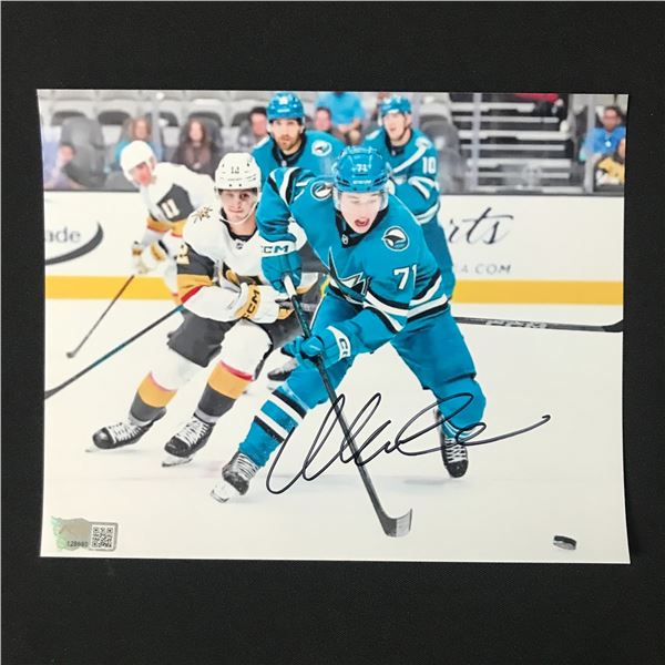 MACKLIN CELEBRINI SIGNED SAN JOSE SHARKS 8 X 10 (ACE COA)