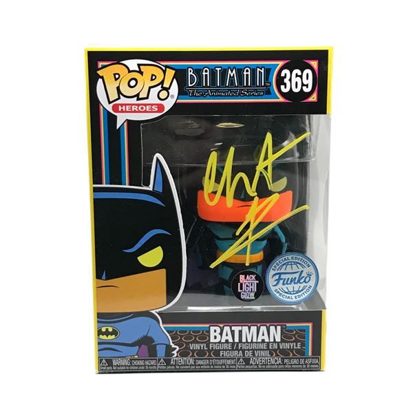 CHRISTIAN BALE SIGNED BATMAN FUNKO POP - KB COA