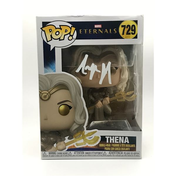 ANGELINA JOLIE SIGNED THENA FUNKO POP - KB COA