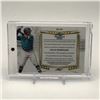 Image 2 : 2019 LEAF TRINITY JULIO RODRIGUEZ SIGNED ROOKIE PATCH TRADING CARD