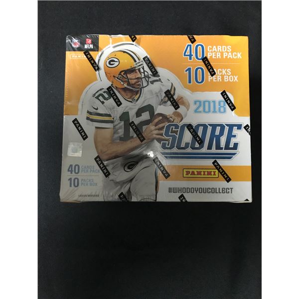 2018 PANINI SCORE NFL FOOTBALL SEALED HOBBY BOX