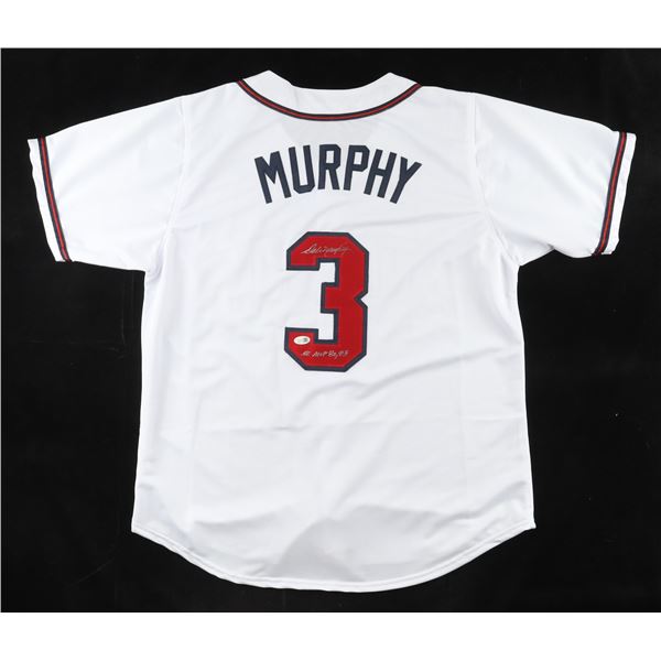 DALE MURPHY SIGNED ATLANTA BRAVES BASEBALL JERSEY - JSA COA