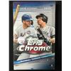 Image 1 : 2020 TOPPS CHROME BASEBALL SEALED HOBBY BOX
