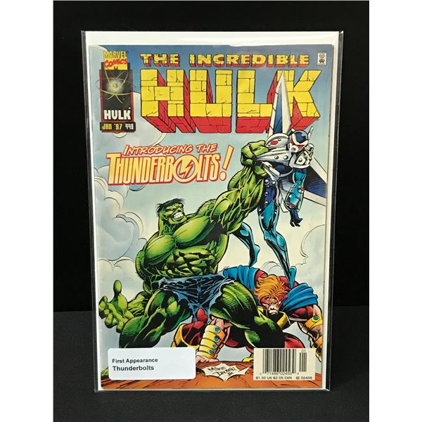 THE INCREDIBLE HULK #449 1ST THUNDERBOLTS - MARVEL COMICS