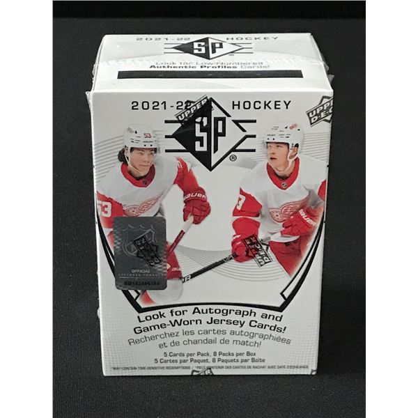 2021-22 UPPER DECK S&P HOCKEY SEALED BOX