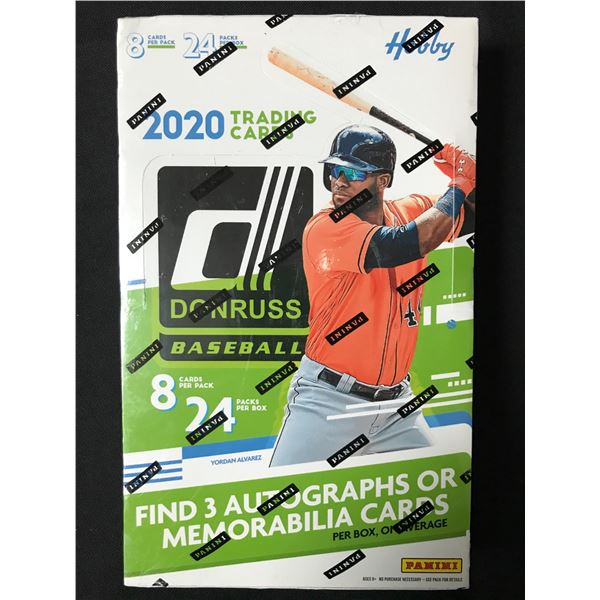 2020 PANINI DONRUSS BASEBALL SEALED HOBBY BOX