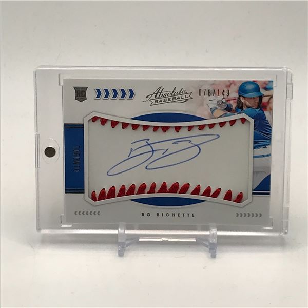 2020 PANINI BO BICHETTE SIGNED ROOKIE PATCH CARD 078/149