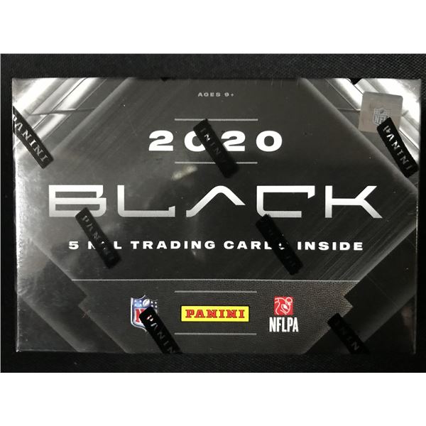 2020 PANINI BLACK SEALED TRADING CARDS BOX