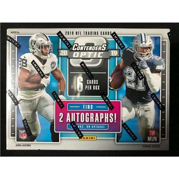 2019 PANINI CONTENDERS OPTIC SEALED NFL TRADING CARDS BOX