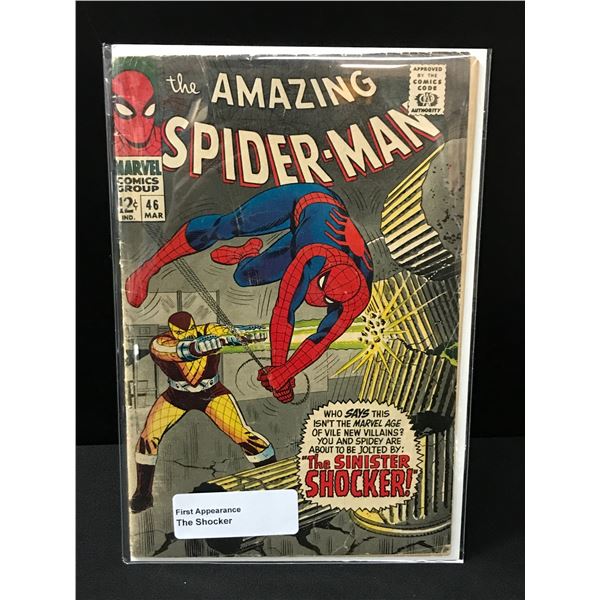 THE AMAZING SPIDERMAN #46 1ST APP OF THE SHOCKER - MARVEL COMICS