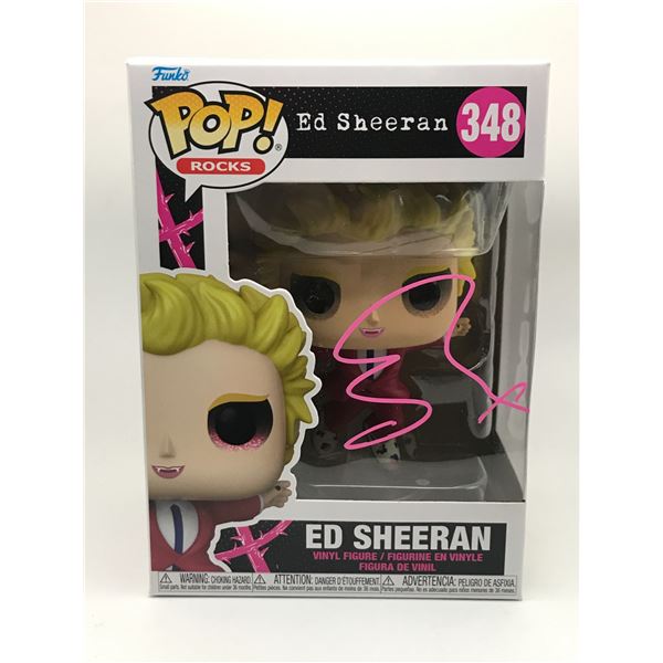 ED SHEERAN SIGNED FUNKO POP - ACE COA