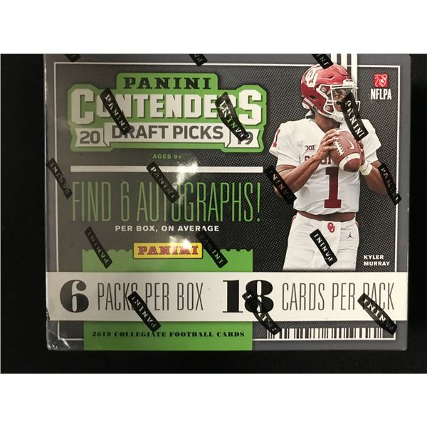 2019 PANINI CONTENDERS DRAFT PICKS SEALED TRADING CARDS BOX