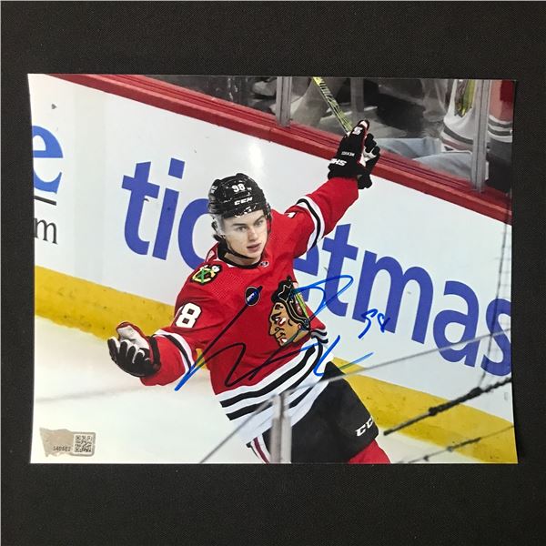 CONNOR BEDARD SIGNED 8X10 - ACE COA