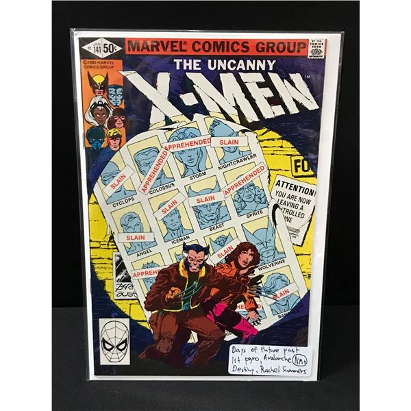THE UNCANNY X-MEN #141 DAYS OF FUTURE PAST LOTS OF 1ST APPS - MARVEL COMICS