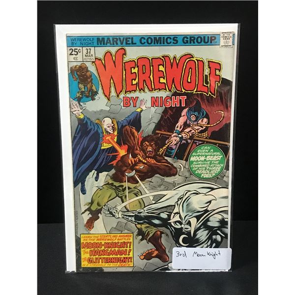 WEREWOLF BY NIGHT #37 3RD MOON KNIGHT - MARVEL COMICS