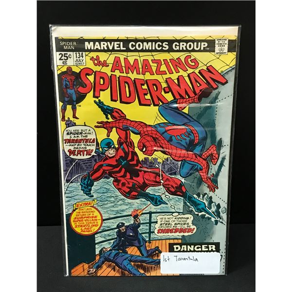 THE AMAZING SPIDERMAN #134 1ST TARANTULA - MARVEL COMICS